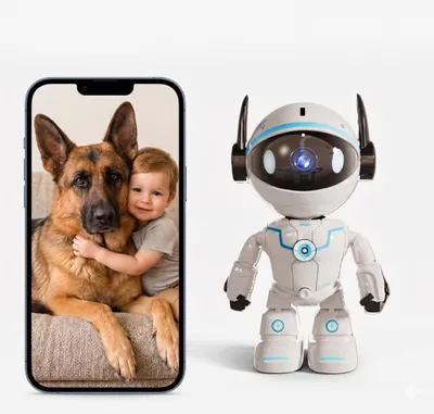 Produktbild von WLAN Überwachungskamera Innen, 4MP, schwenkbar, 2,4/5 GHz, Baby- und Haustierüberwachung