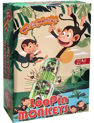 Produktbild von Pegaz Spadające Małpki Geschicklichkeitsspiel für Kinder