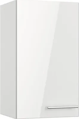 Produktbild von Optifit Hängeschrank Rurik986 BxTxH 40 x 34,9 x 70,4 cm weiß glänzend zerlegt Anschlag reversibel KFRU OM406-8+