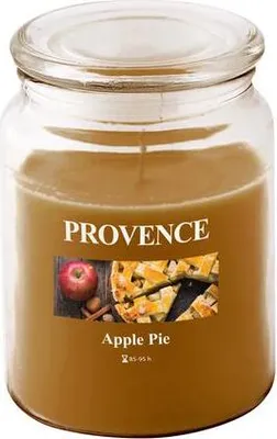 Obrázok produktu pre Sviečka V Skle S Viečkom 510G, Jablčný Závin