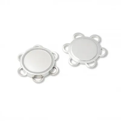 Produktbild von PRYM Magnet-Annähknopf, Ø 25 mm, silber