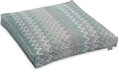 Produktbild von H.O.C.K. Pablo Outdoor Sitzkissen 50x50x5cm col. 2 blue multi Zick-Zack sun boho
