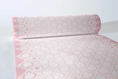 Productafbeelding van Tafelrunner - Linclass Airlaid - 40 cm x 24 m - Roze