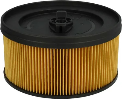 Produktbild von vhbw Faltenfilter kompatibel mit Kärcher WD 5, WD 5.200M, WD 4.290, WD 4.500, WD 4.200, WD 4.250, WD 4 Staubsauger - Patronenfilter Gelb Schwarz