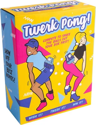 Productafbeelding van Fizz creations twerk pong het hilarische feestspel - Grappige nieuwigheid spellen