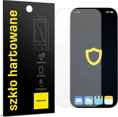 Immagine prodotto di Vetro SPACECASE Vetro temperato 2,5D per iPhone 16 Pro