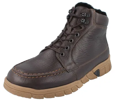 Produktbild von WALDLÄUFER H Lino Herrenstiefel braun Glattleder - Größe: UK 8,5