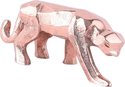 Immagine prodotto di Statuetta animale come decorazione da tavolo Rame giaguaro
