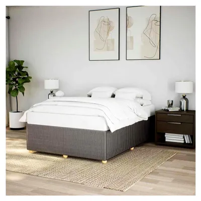 Produktbild von Bettgestell Taupe 140x200 cm ohne Matratze