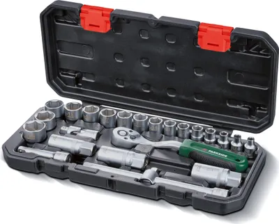 Produktbild von PARKSIDE® Steckschlüsselsatz »PSSS 24 A1«, 24-teilig