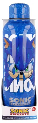 Isolierflasche Edelstahl 515 ml blau mit Schraubdeckel