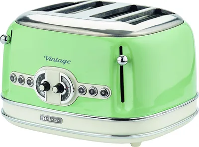 Produktbild von Ariete Vintage 4-Schlitz-Toaster grün