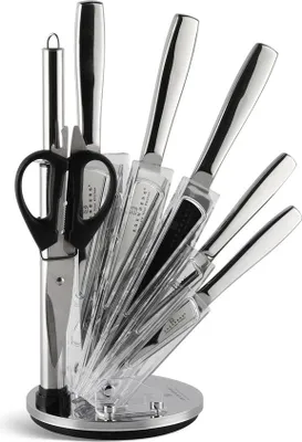 Image de Set de couteaux avec orte-couteaux – 8 pièces