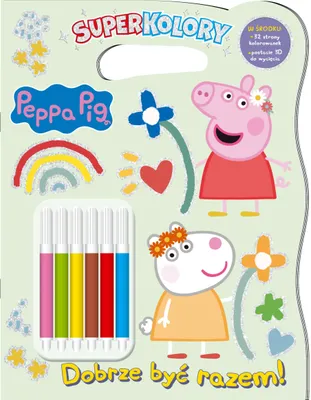 Image de Świnka Peppa Superkolory książka dla dzieci