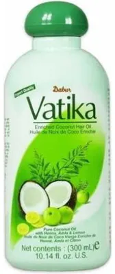 Produktbild von Dabur Vatika Naturals Enriched Coconut Hair Oil 300ml Haaröl aus Kokosnussöl