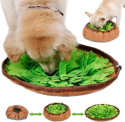 Produktbild von Schnüffelmatte für Hunde und Welpen - Lehrspielzeug und Suchmatte für anregende Spiele