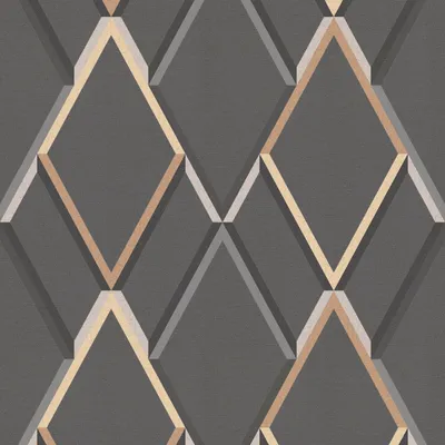 Produktbild von WOW Vliestapete Metallic Geo 1005x52cm