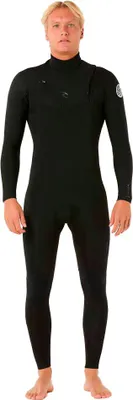 Image de Rip Curl Dawn Patrol 4/3 Mm Combinaison de plongée à manches longues avec fermeture éclair à la poitrine S S