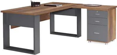 Image de Bureau Plan de travail Commode Meubles de bureau Bureau en bois