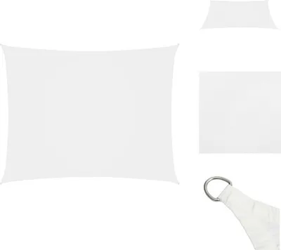 Produktbild von vidaXL Sonnensegel Oxford-Gewebe Rechteckig 2x4 m Weiß -  Sonnenschirme & Sonnenschutze