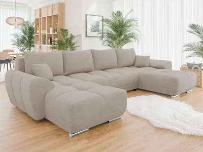 Obrázek produktu pro Rozkládací sedačka do U KIKER - světlá šedá