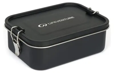 Zdjęcie produktu dla Pudełko na lunch Lifeventure ze stali nierdzewnej – 1,2 l, czarne