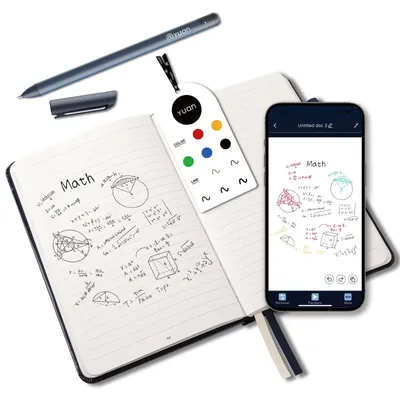 Smart Writing Set – Digitales Notizbuch mit Smart Pen, 187 Seiten