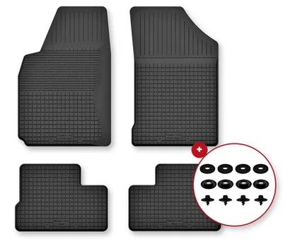 Zdjęcie produktu dla Dywaniki korytkowe do: Opel Corsa A 1982-1993 hatchback 4 szt. ze stoperami
