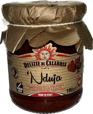 Produktbild von Nduja würziges Sonnenblumenöl neu 180g - Delizie di Calabria