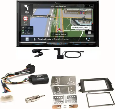 Produktbild von Pioneer AVIC-Z930DAB Navigation Bluetooth Einbauset für Suzuki SX4 Fiat Sedici