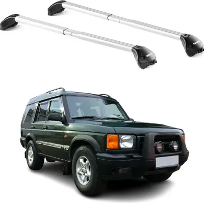 Produktbild von Dachträger Grundtäger für Land Rover Discovery II 1998-2004 100kg Alu Silber ABE, KI-generiertes Bild