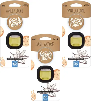 Produktbild von Vanille-Cookie Autolufterfrischer 4ml – Fruchtige Frische für Ihr Auto