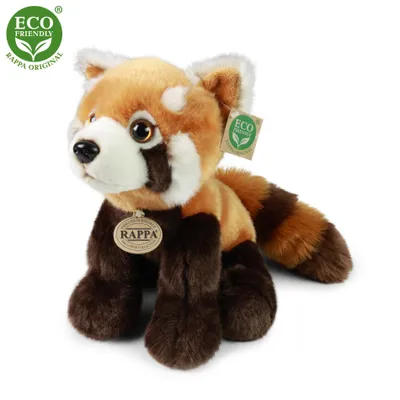 Obrázok produktu pre Plyšová Panda červená 28 cm Ekologická