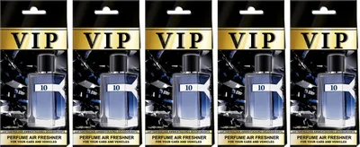 Produktbild von 5x Auto Duft VIP-10, Lufterfrischer Auto,Duftbaum auto,Auto zubehör,Duftspender