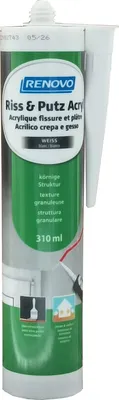 Produktbild von 310ml Renovo Riss & Putz Acryl mit körniger Struktur