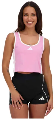 Produktbild von Top Adidas Stadium Tank Top "St Tropic Bloom / White" für Uni