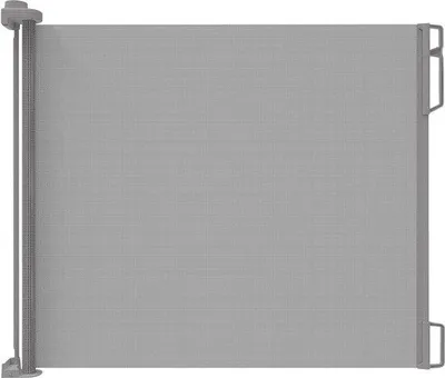 Image de Barrière de sécurité pour escaliers et portes Benzoa®, extensible jusqu'à 140 cm, en filet de PVC souple, pour bébés (6–24 mois) et animaux domestiques, pour intérieur et extérieur