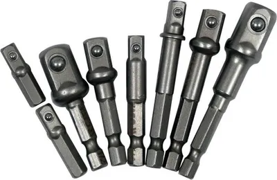 Obrázek produktu pro Yato YT-04639, Chrom-vanadová ocel (Cr-V), Šestihranná stopka vrtáku, 25,4 / 4 mm (1 / 4"), Šestihranná stopka vrtáku, 8 kusů, 72 mm