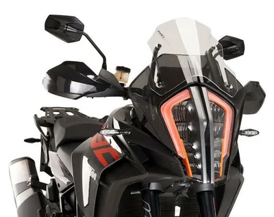 Zdjęcie produktu dla Szyba przednia PUIG 9716W Sport pasuje do KTM 1290 SUPER ADVENTURE R Przezroczysta