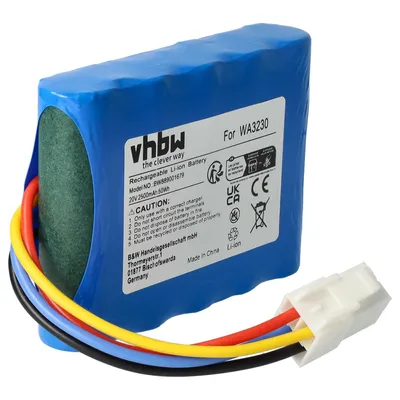Produktbild von vhbw Akku kompatibel mit Worx WR115MI, WR110MI.1, WR110MI Rasenmäher (2500mAh 20V Li-Ion)