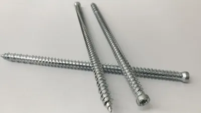 Produktbild von Fensterrahmenschrauben verzinkt Größe 7,5 mm Länge 42 mm Menge 20 Stück