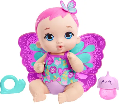 Produktbild von My Garden Baby Schmetterlings-Baby Puppe - Violetter Schmetterling