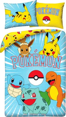 Obrázek produktu pro Pokémon povlečení Ver. 14 140 x 200 cm / 70 x 90 cm