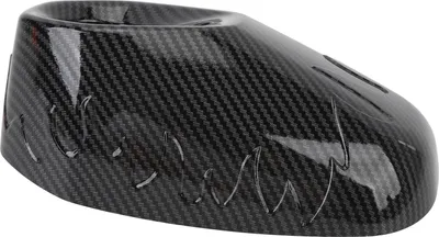 Produktbild von Motorrad-Auspuffrohr-Endkappen-Schutz, Kohlefaser-Stil, Schutzhülle für XMAX 300 2017 bis 2022