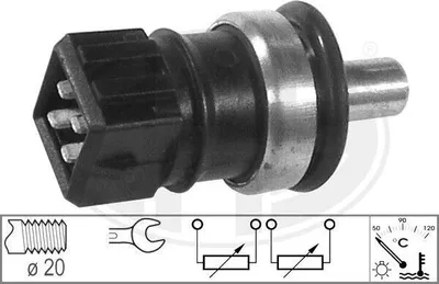 Produktbild von ERA Kühlmitteltemperatursensor 330636 für VW Golf IV Schrägheck (1J1)