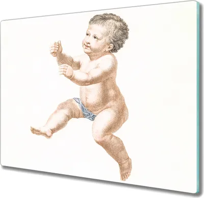 Produktbild von Coloray Hackbrett Kochplattenabdeckung Herdabdeckplatte 60x52 cm Schneidebrett Küchenbrett - Kind