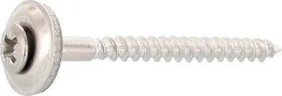 Produktbild von Spenglerschraube 4.5x 80 Pozidriv 2 Edelstahl A2 mit Dichtscheibe ø 15mm vormont