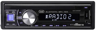 Image de Trevi Scd 5702 BT - Radio de voiture avec USB, SD, Aux-In, Bluetooth, USB Fast Charge pour recharger rapidement le smartphone, 30 W, couleur noir