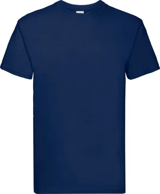 Immagine prodotto di Fruit of the Loom 61-044-0 | Maglietta da uomo Super Premium - Colore: Navy - Taglia: XL