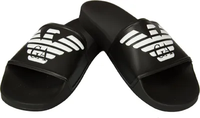 Immagine prodotto di Ciabatte uomo mare piscina beachwear EMPORIO ARMANI articolo X4PS01 XL828 SLIPPER Italy, EU 39 - UK 6 - USA 6.5 - CN 251/88, Poliuretano 100%